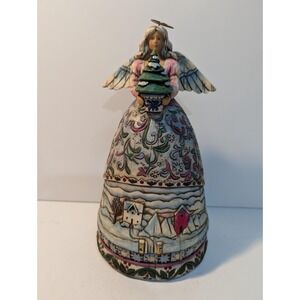 Jim Shore 2003 Landscape Sleeps Winter Angel‎ Figurine C117677 Heartwood Creek